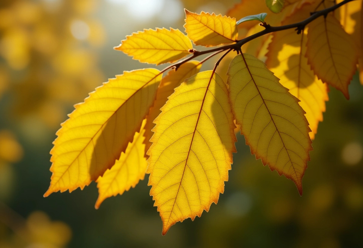 feuilles jaunes