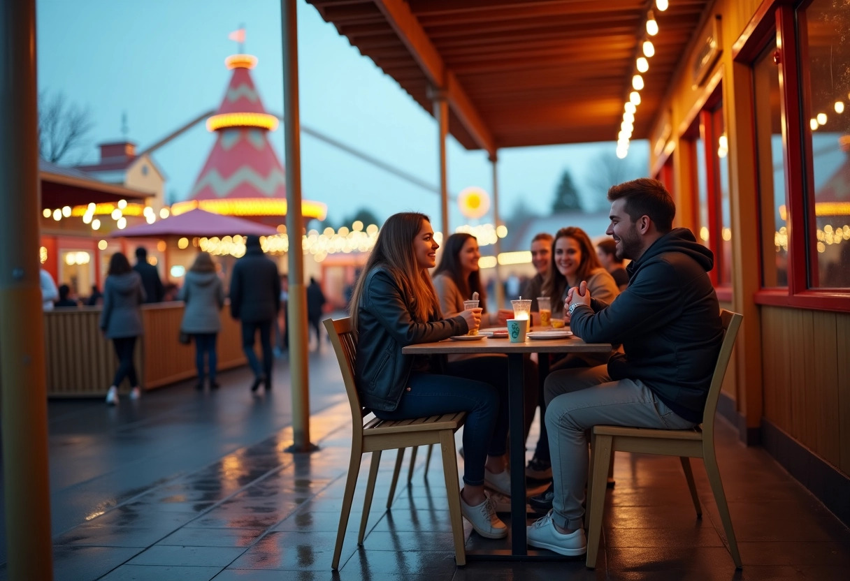 parc d attractions  météo